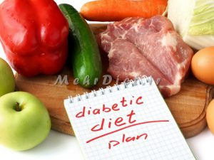 رژیم درمانی دیابت 1 و 2